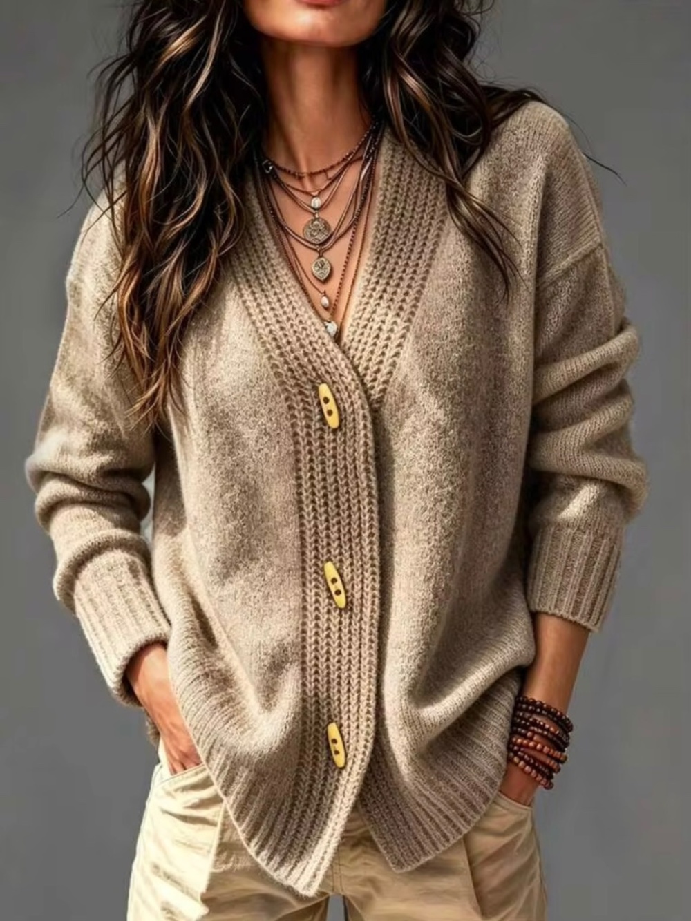 Stunning Button Down Sweater